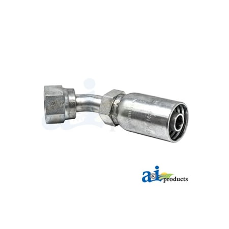 A & I Products HC-FFX45 Female Seal Lok - Swivel - 45 Elbow 3 x5 x1 A-FFX45-08-08